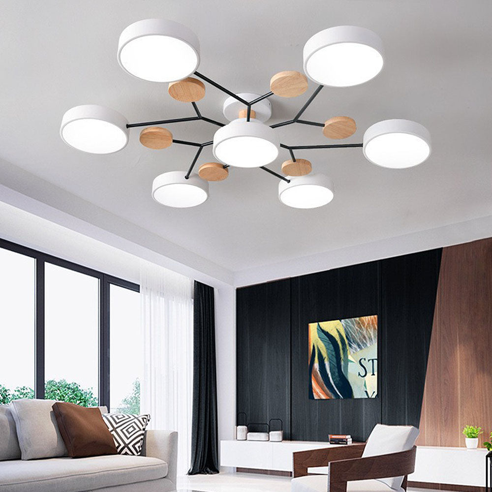 Plafondlamp LED – Modern Rond Design met Keuze uit Lichtkleur & Maten