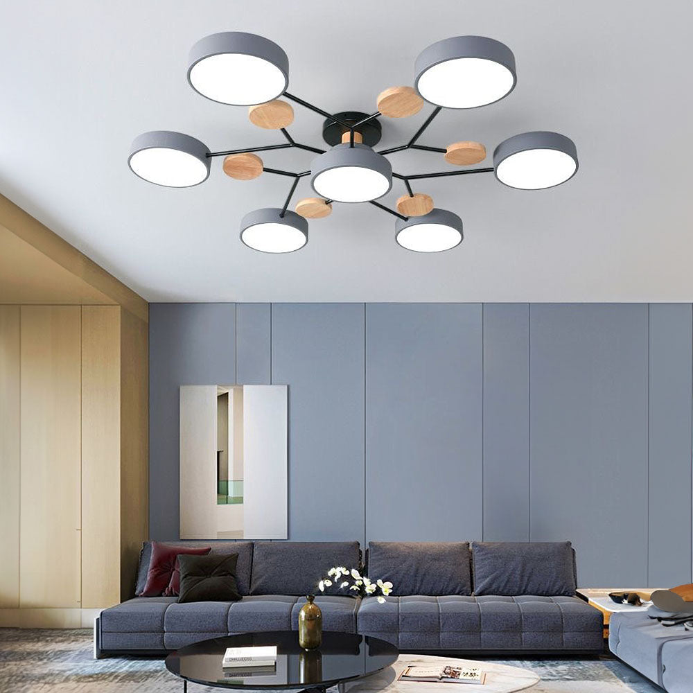 Plafondlamp LED – Modern Rond Design met Keuze uit Lichtkleur & Maten