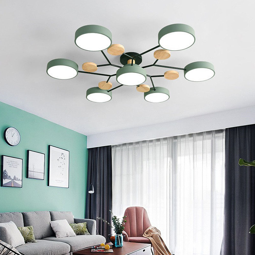 Plafondlamp LED – Modern Rond Design met Keuze uit Lichtkleur & Maten
