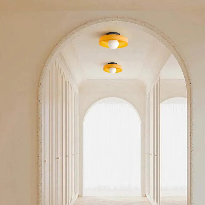 Aurevo Plafondlamp – Ronde Vorm met Dimbare LED-Verlichting & Luxe Afwerking