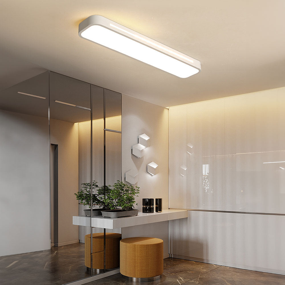 Nordelio Plafondlamp – Scandinavisch Minimalistisch Design met Slank LED-Profiel & Hoge Lichtopbrengst