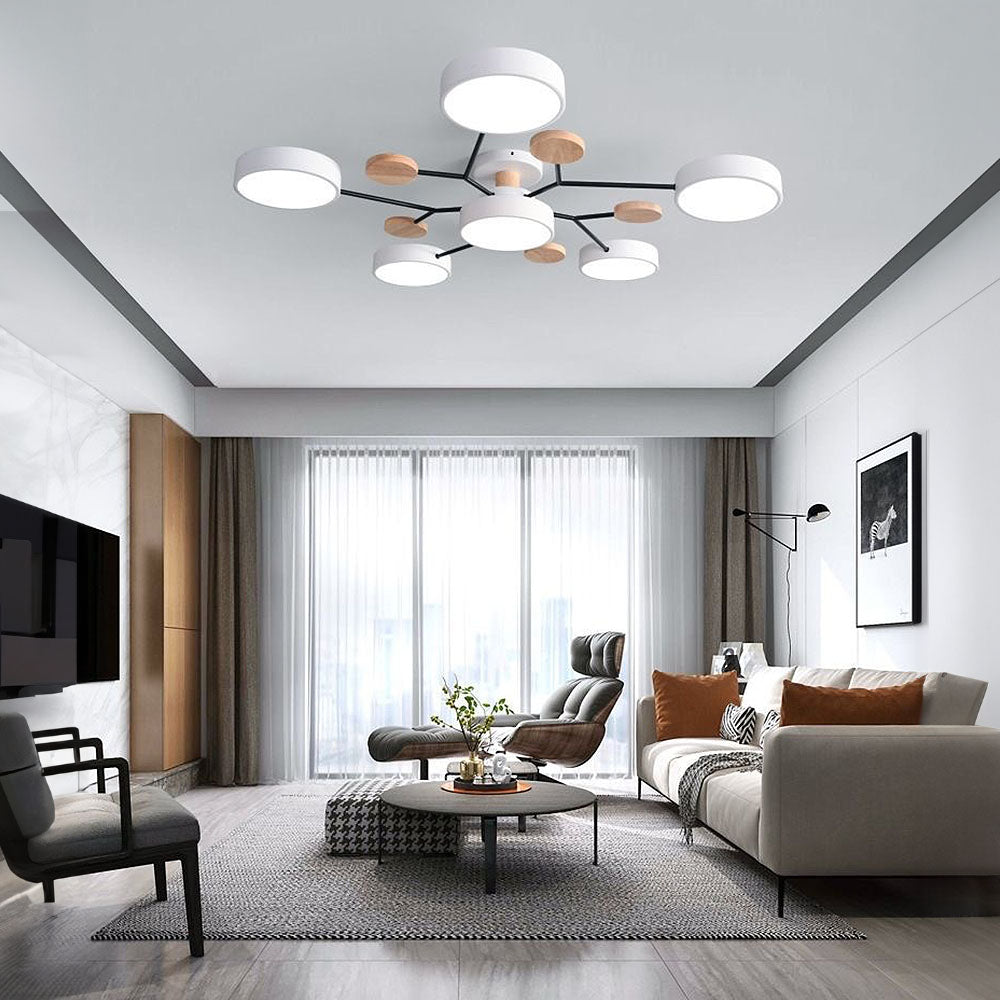 Plafondlamp LED – Modern Rond Design met Keuze uit Lichtkleur & Maten