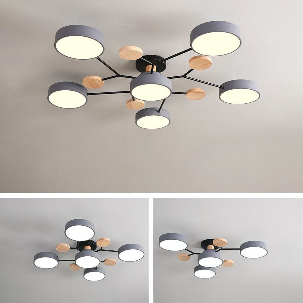 Plafondlamp LED – Modern Rond Design met Keuze uit Lichtkleur & Maten