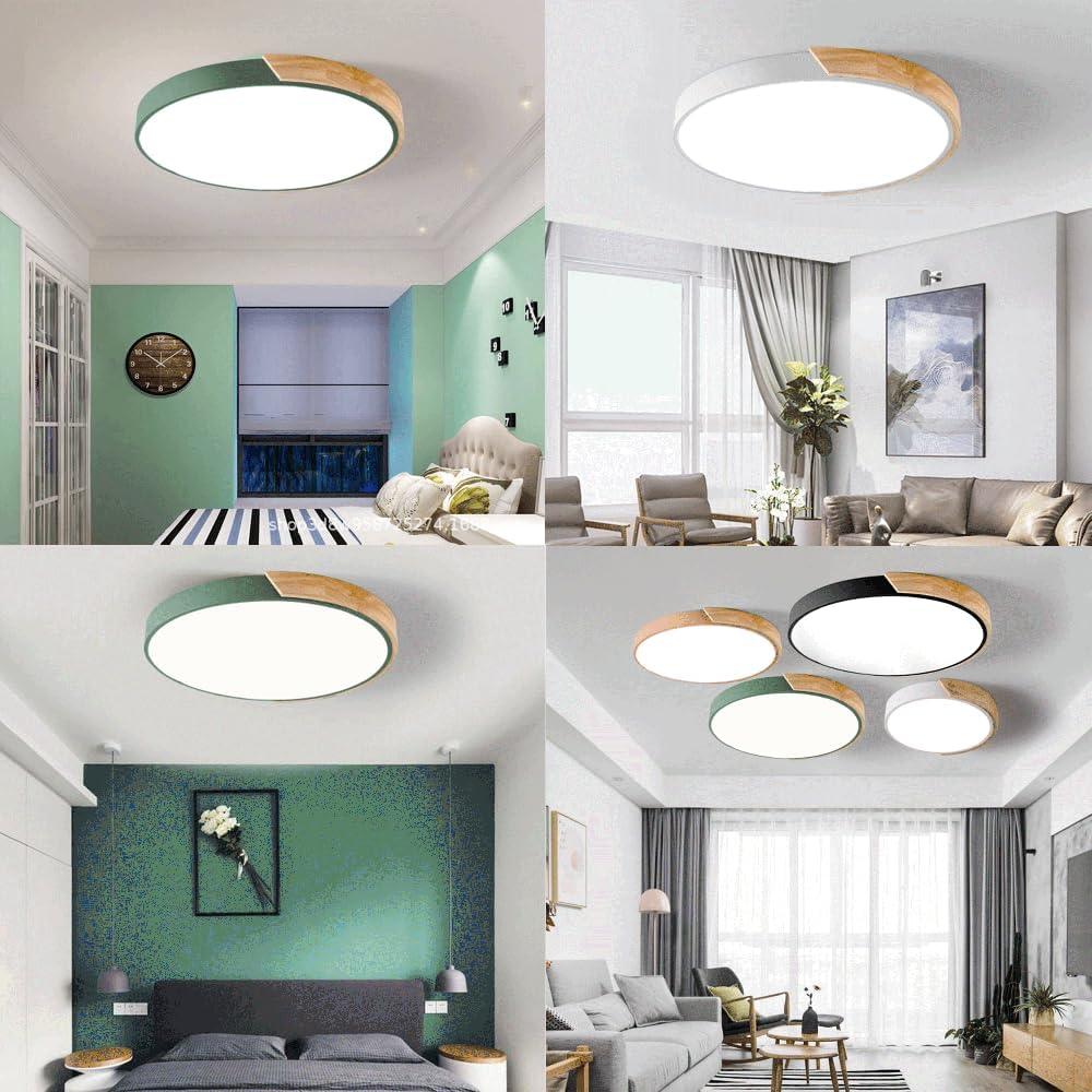 Coloria Plafondlamp – Ronde LED-Verlichting met Kleurrijke Afwerking en Modern Design