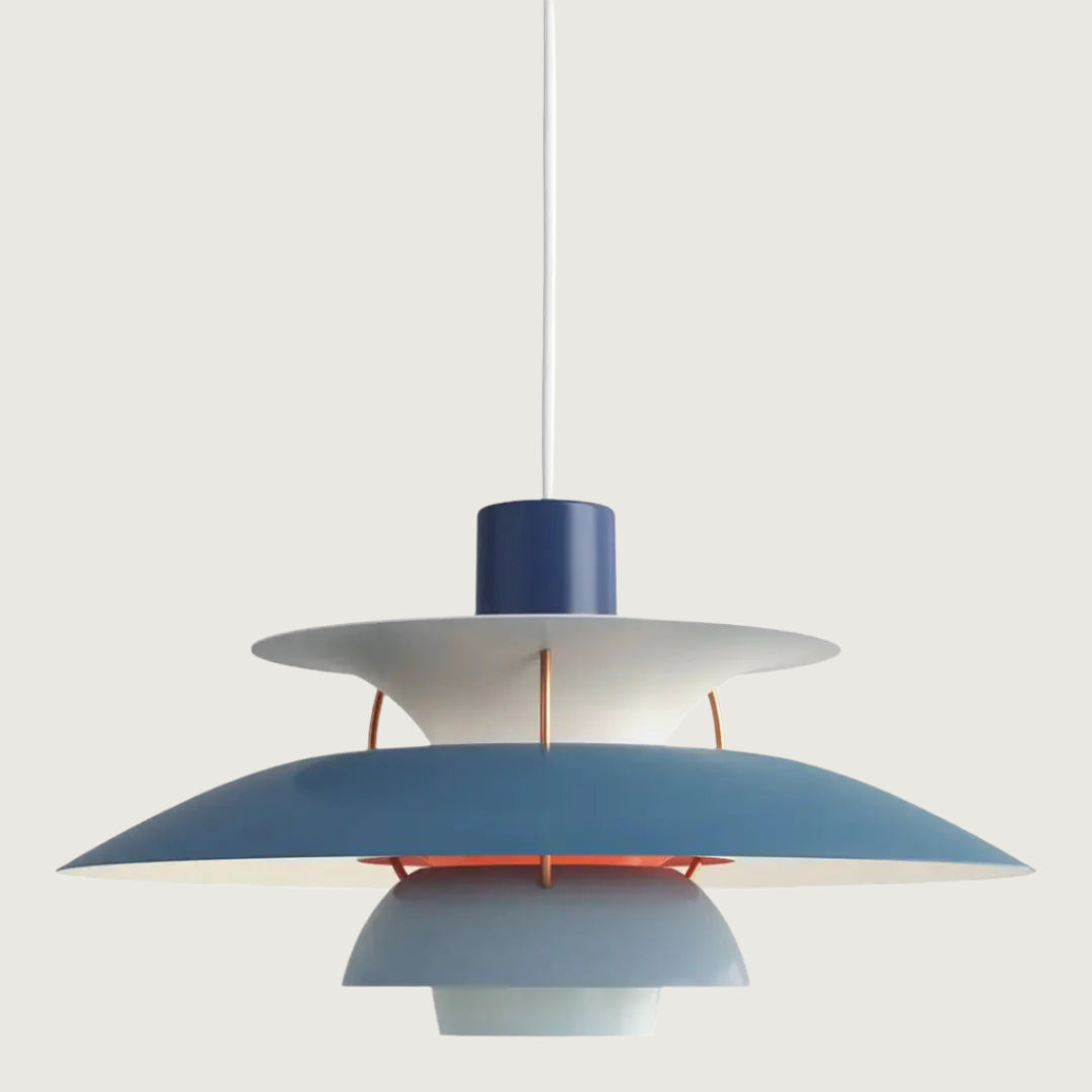 Lunaris plafondlamp – Moderne metalen hanglamp met dimbare LED & strak minimalistisch ontwerp