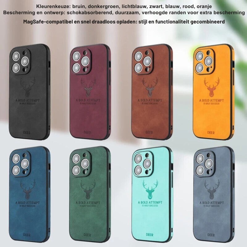 Luxvera – iPhone-hoes echt leer slank & schokbestendig – stijlvol design (Copy) VestraGear