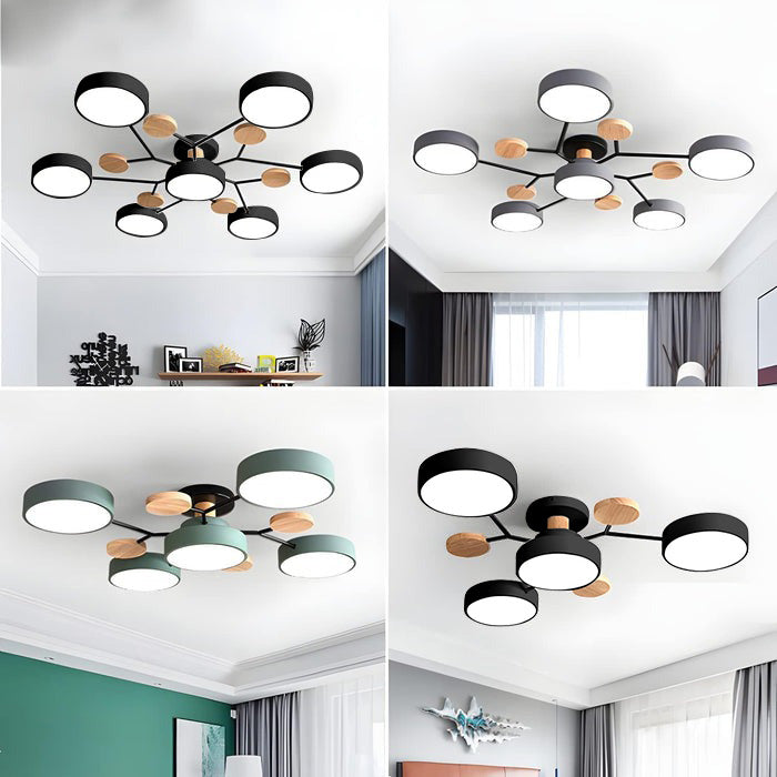 Plafondlamp LED – Modern Rond Design met Keuze uit Lichtkleur & Maten