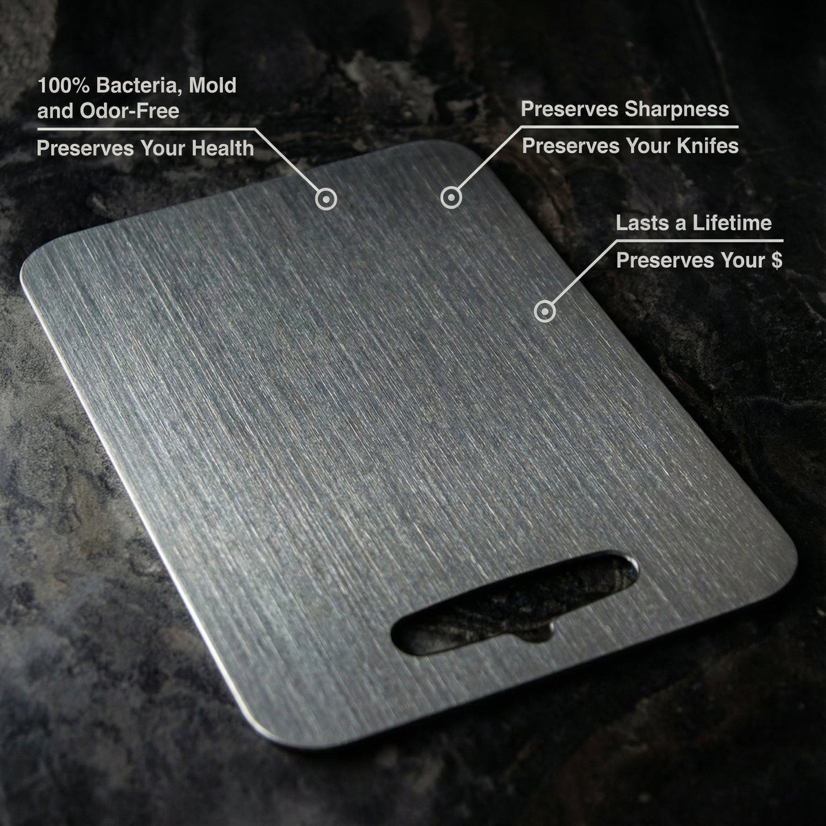 Titanium Snijplank – Duurzaam en Onderhoudsvriendelijk Keukendesign
