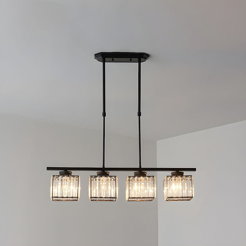Artesso Hanglamp – Art Deco Design met Glazen Kappen & Verstelbare Hoogte