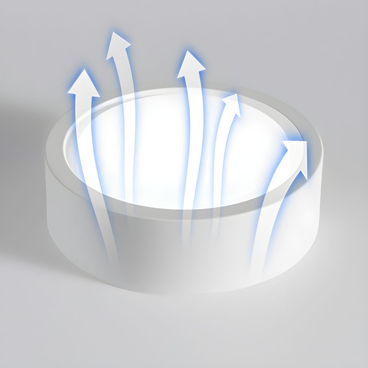 LED Opbouw Plafondlamp Rond – Compacte Downlight