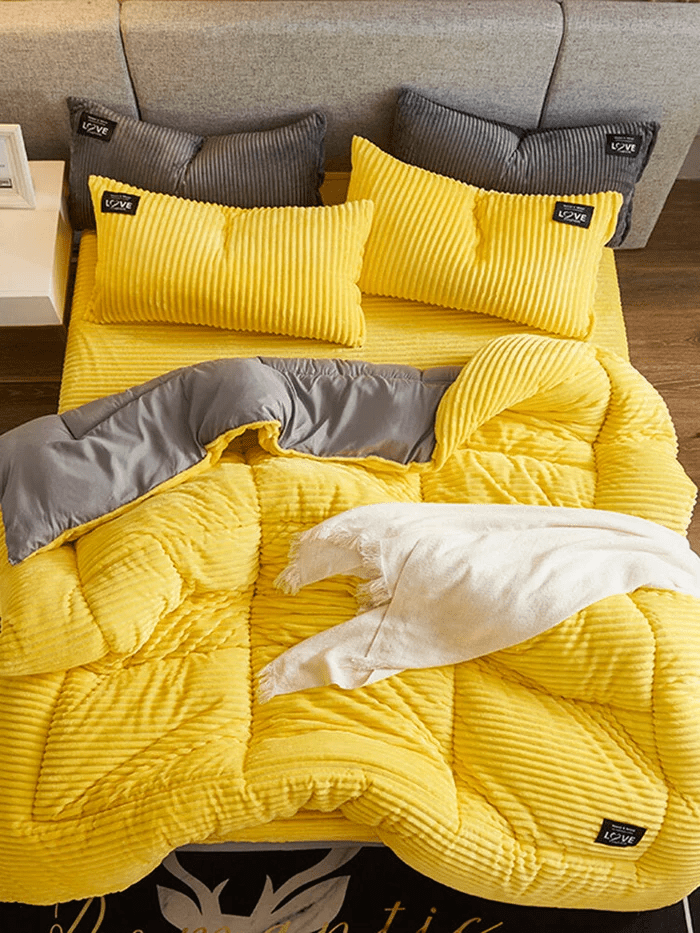 Winterbeddenset Fluweel Extra Warm | Luxe Voor Herfst & Winter