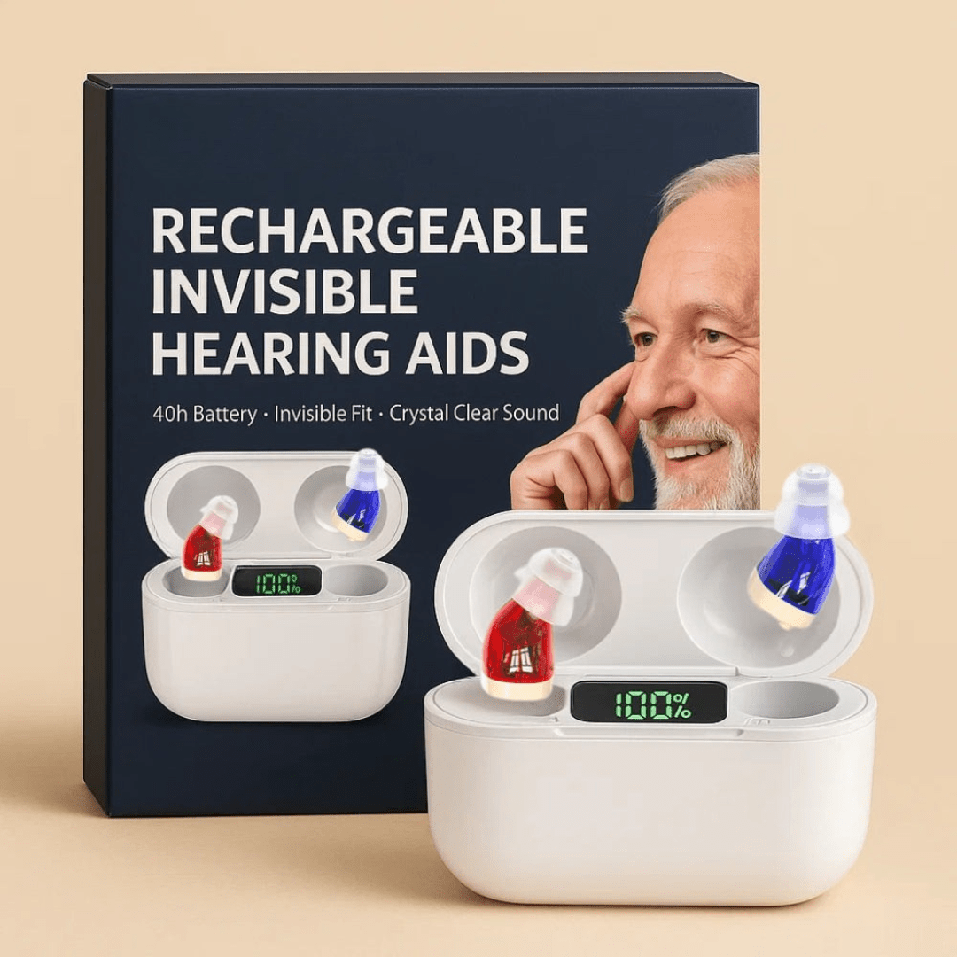 In-ear oortjes – Compact, oplaadbaar & onopvallend ontwerp voor dagelijks gebruik