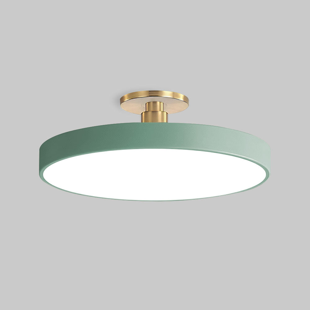 Vionte Plafondlamp – Ronde LED plafondlamp van metaal en acryl met energiezuinig design