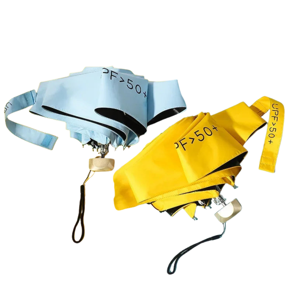 SkyShield Miniparaplu – Compacte Opvouwbare Paraplu met UV-Bescherming & Windbestendig Ontwerp