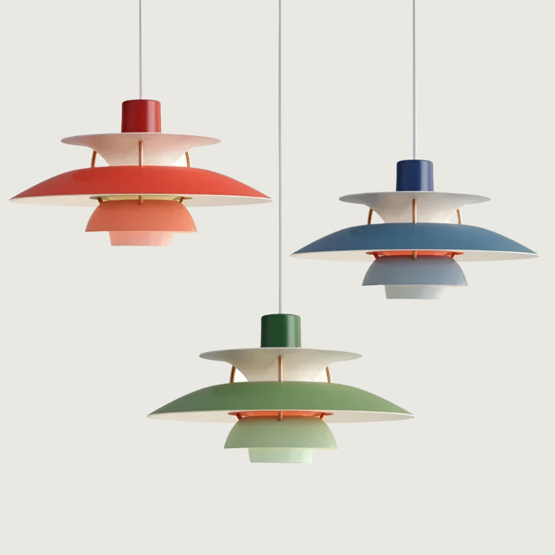 Lunaris plafondlamp – Moderne metalen hanglamp met dimbare LED & strak minimalistisch ontwerp