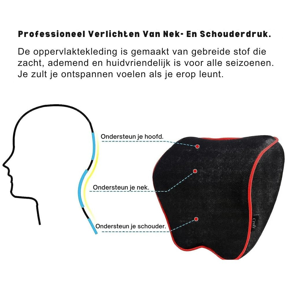 2 Pack Autonekkussen Vestragear