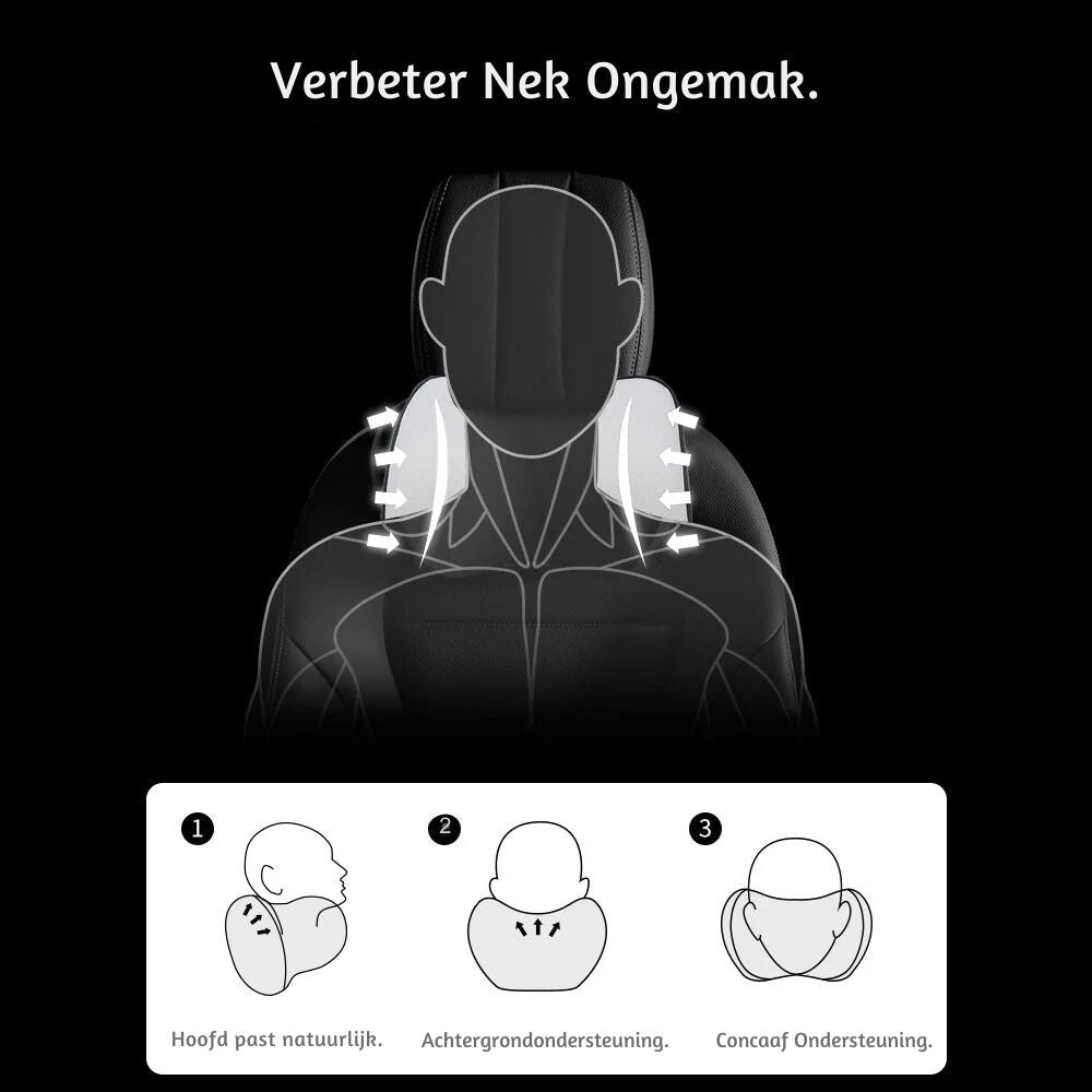 2 Pack Autonekkussen Vestragear