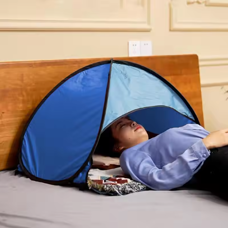 Mini Pop-Up Strandtent – Compacte Zonnescherm Tent met UV Bescherming Vestragear
