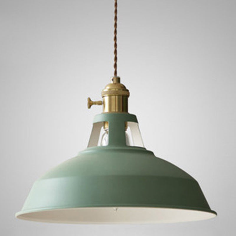 LuzRetroca hanglamp – Vintage industriële metalen plafondlamp met klassiek zwart design