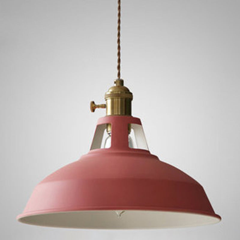 LuzRetroca hanglamp – Vintage industriële metalen plafondlamp met klassiek zwart design