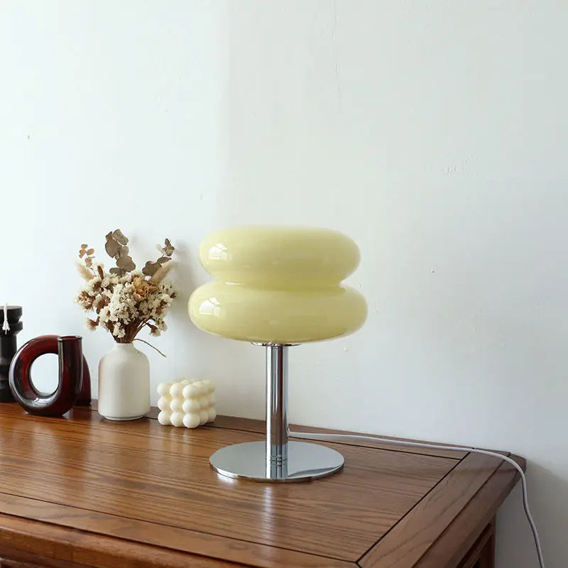 Aurora Bauhaus Tafellamp – Draadloze dimbare LED lamp met vintage jaren ’60 design