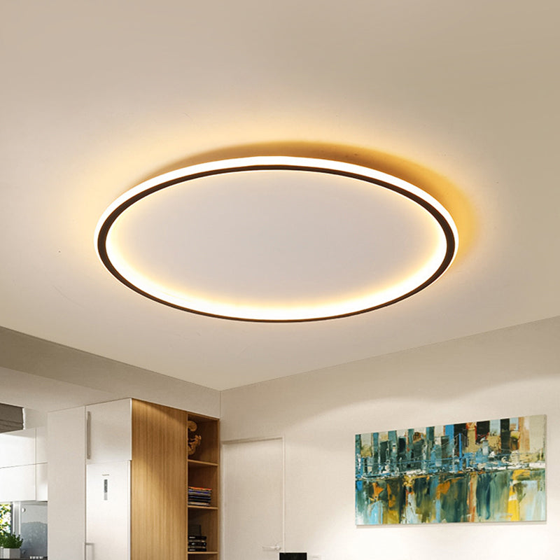 EvoLuz plafondlamp – Moderne LED-plafondlamp met afstandsbediening & dimbaar minimalistisch design