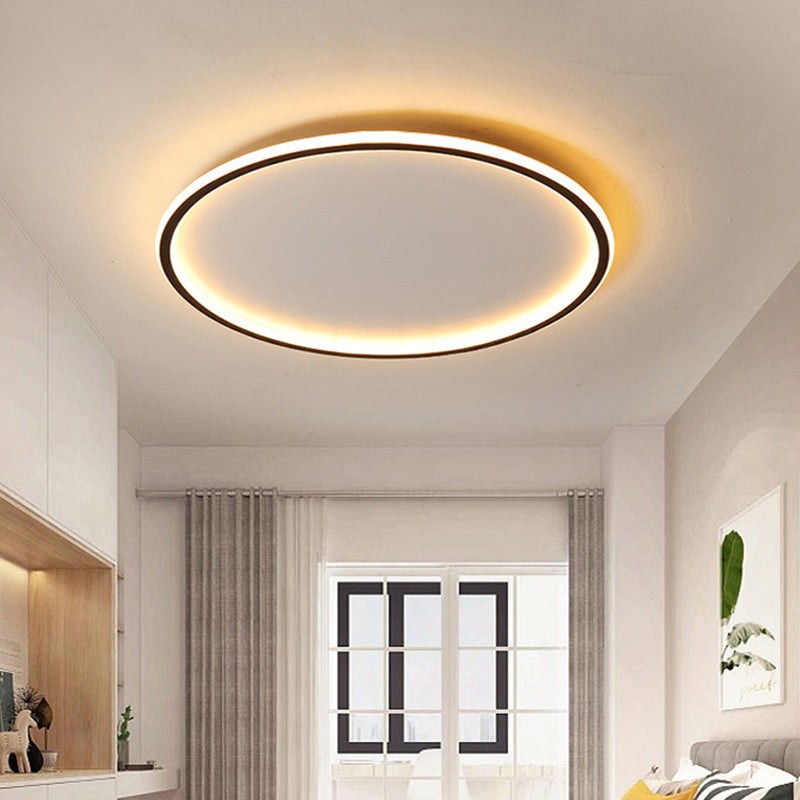EvoLuz plafondlamp – Moderne LED-plafondlamp met afstandsbediening & dimbaar minimalistisch design