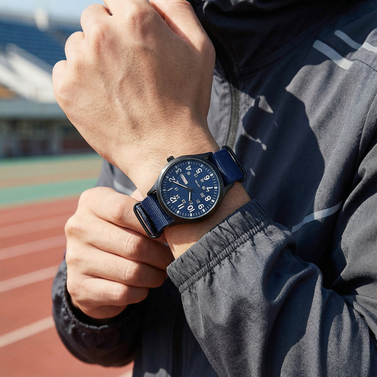 Outdoor Herenhorloge – 100m Waterdicht, Saffierglas & Quartz Uurwerk