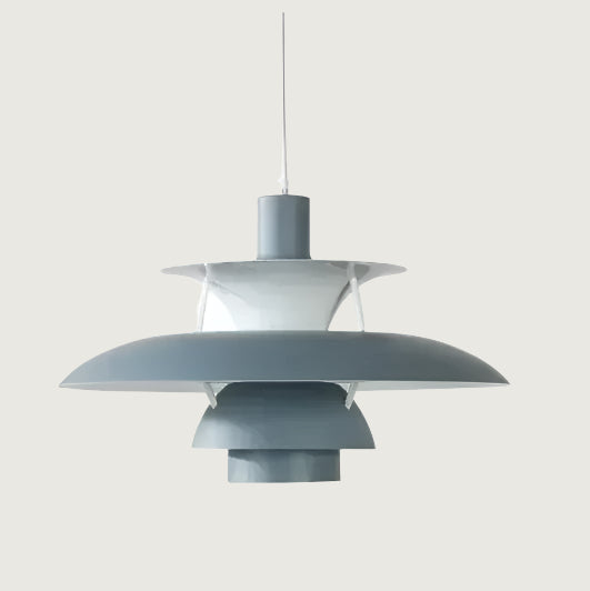 Lunaris plafondlamp – Moderne metalen hanglamp met dimbare LED & strak minimalistisch ontwerp