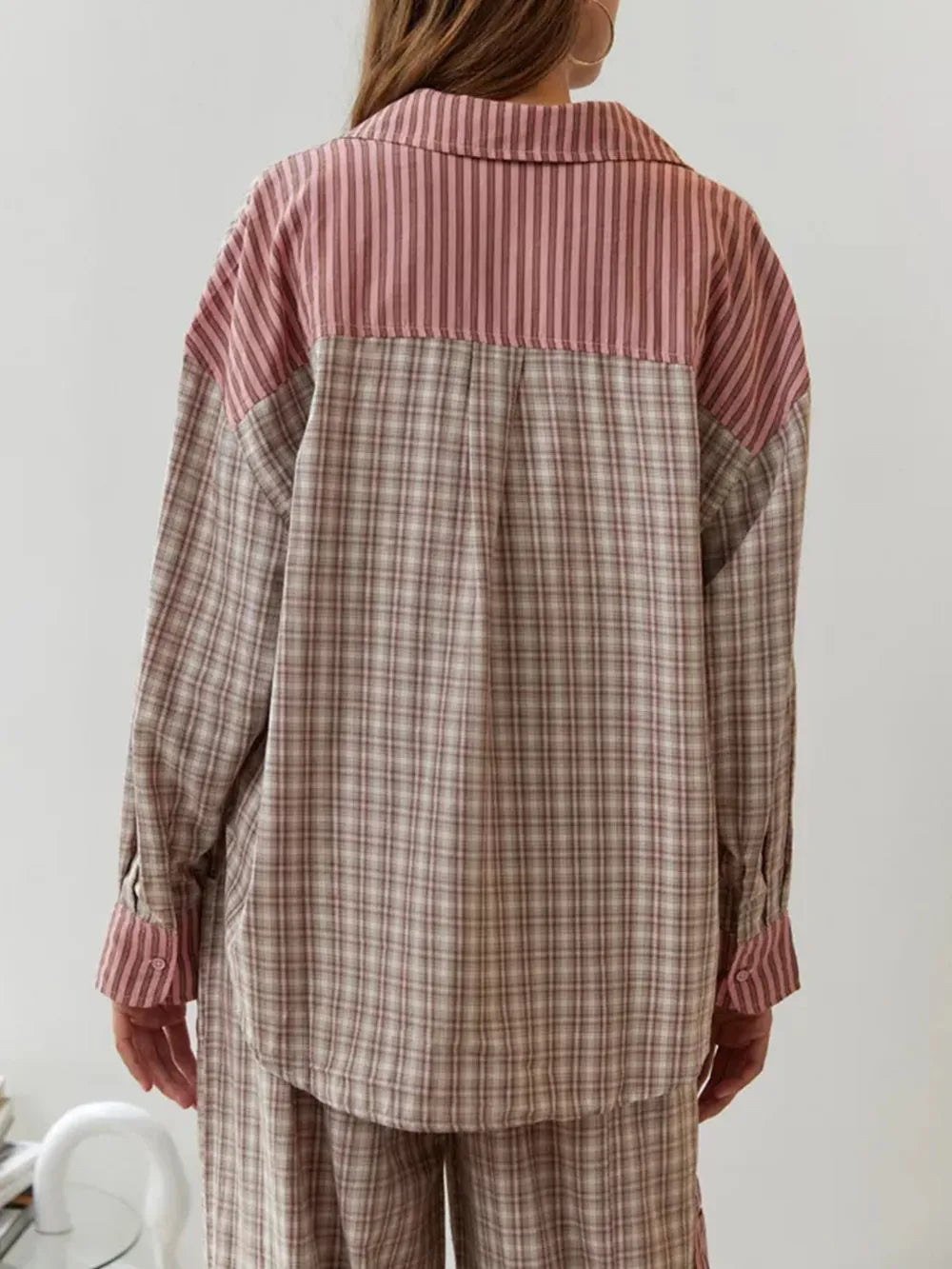 Cosy Katoenmix – Tweedelige Zachte & Stretchy Katoenen Pyjama Set