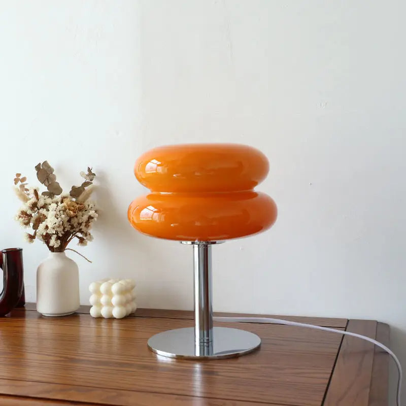 Aurora Bauhaus Tafellamp – Draadloze dimbare LED lamp met vintage jaren ’60 design