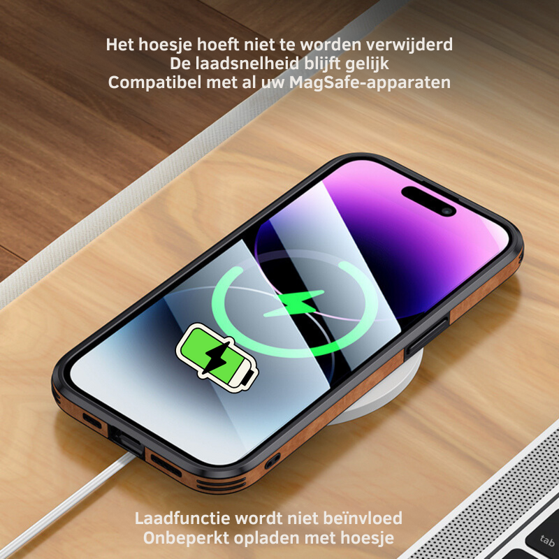 Luxvera – iPhone-hoes echt leer slank & schokbestendig – stijlvol design (Copy) VestraGear