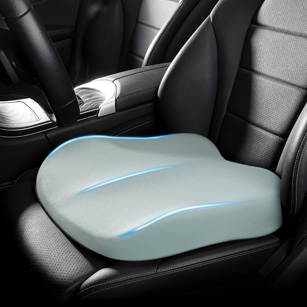 Auto zitkussen met verhoging – Betere zithoogte & ergonomische ondersteuning