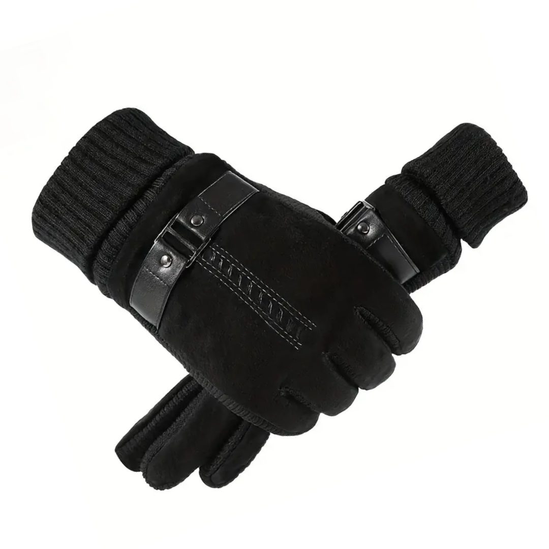 Herenhandschoenen Leer Winddicht | Warm & Touchscreen Geschikt VestraGear