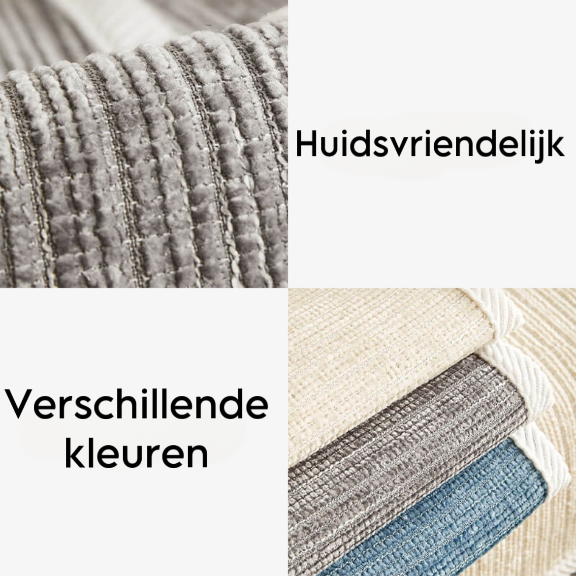 Velviano Bankhoes – Luxe jacquard bankhoes van chenille met antikras en antislip design