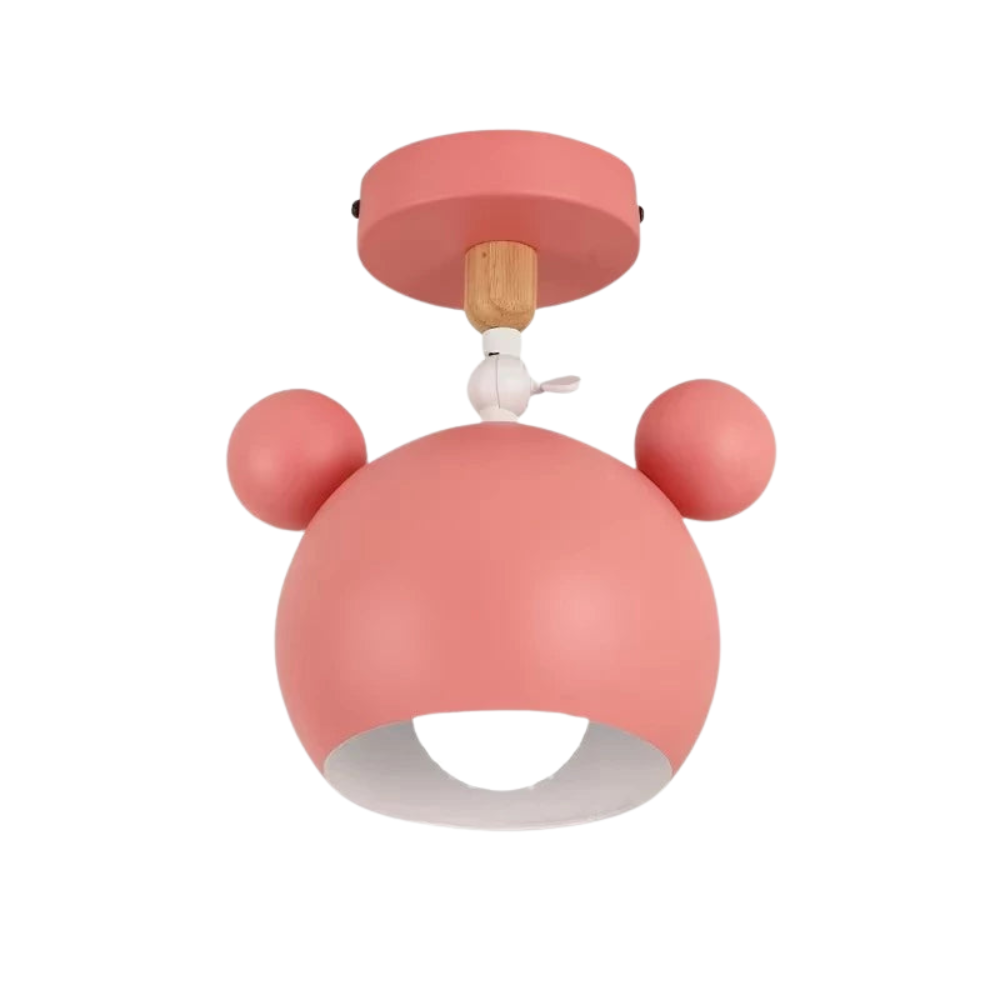 Cartonelle plafondlamp – Moderne cartoonlamp met E27-fitting & speels houten ontwerp (DO NOT PUT ONLINE)