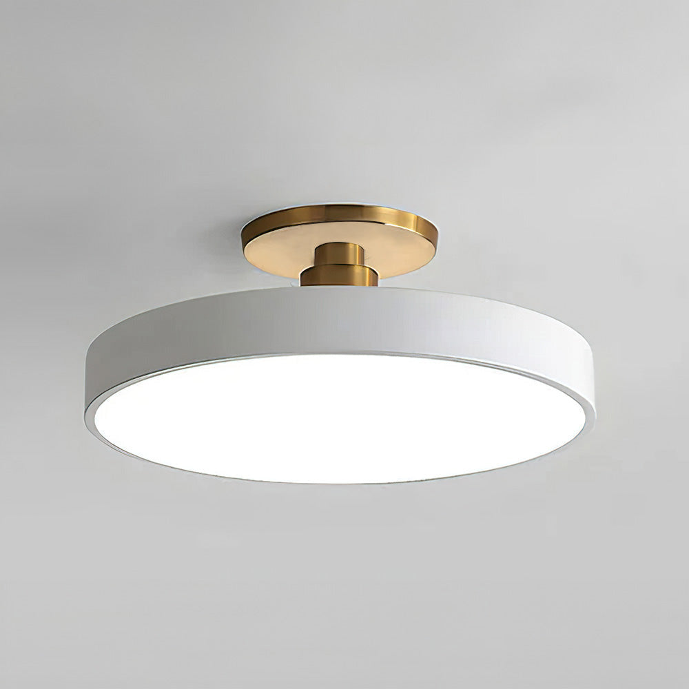 Vionte Plafondlamp – Ronde LED plafondlamp van metaal en acryl met energiezuinig design