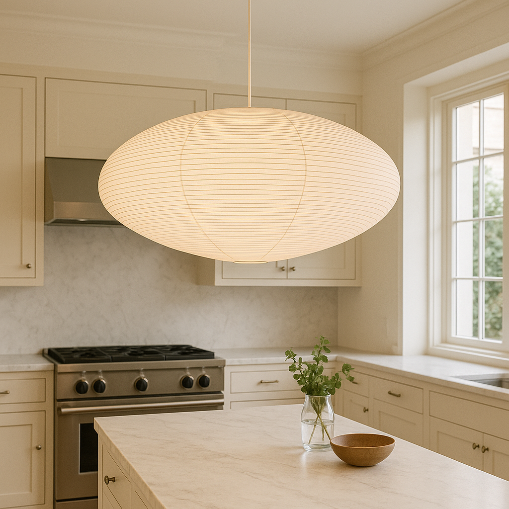 Papira Hanglamp – Handgemaakte Papieren Kap met Wabi-Sabi Design & Warme Sfeerverlichting