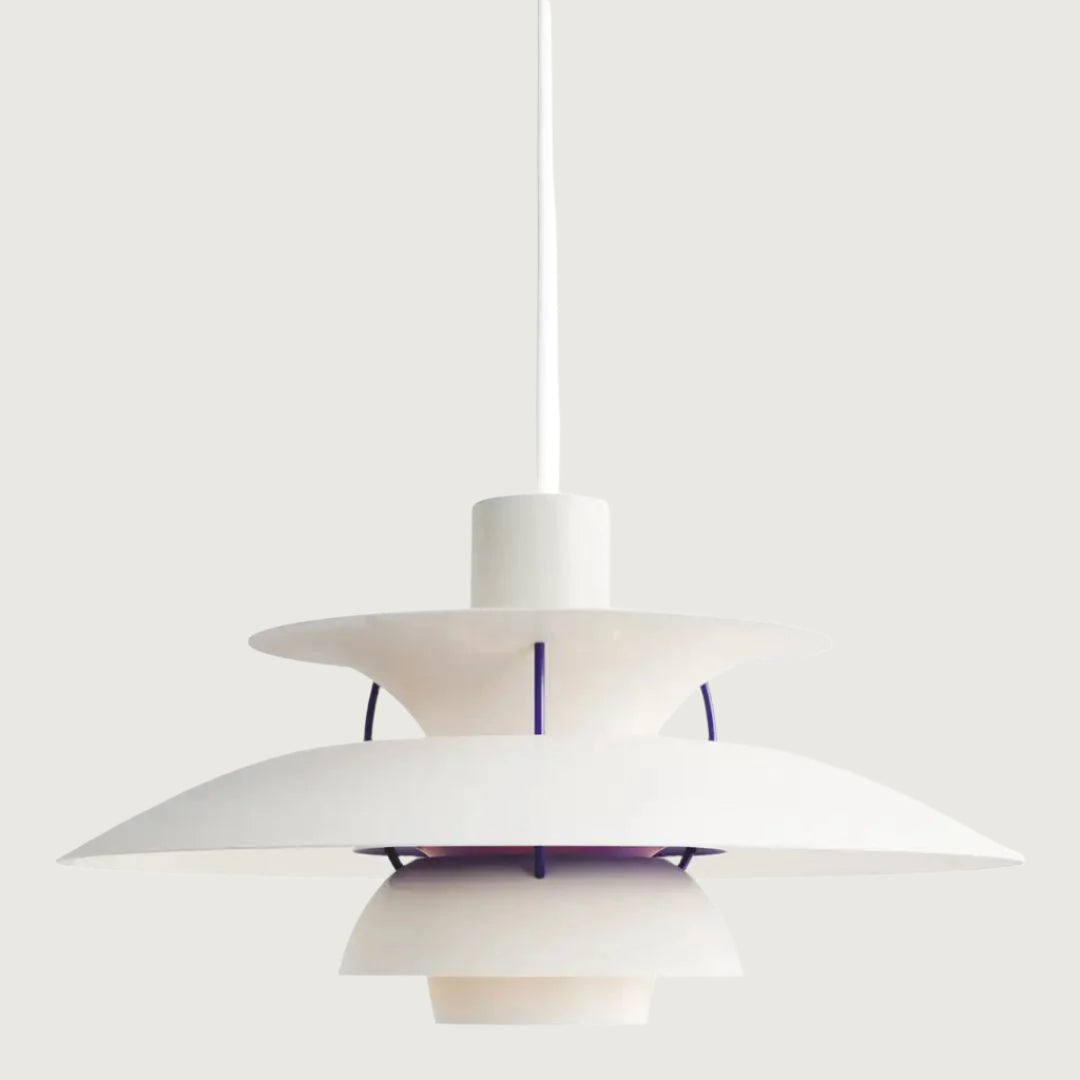 Lunaris plafondlamp – Moderne metalen hanglamp met dimbare LED & strak minimalistisch ontwerp