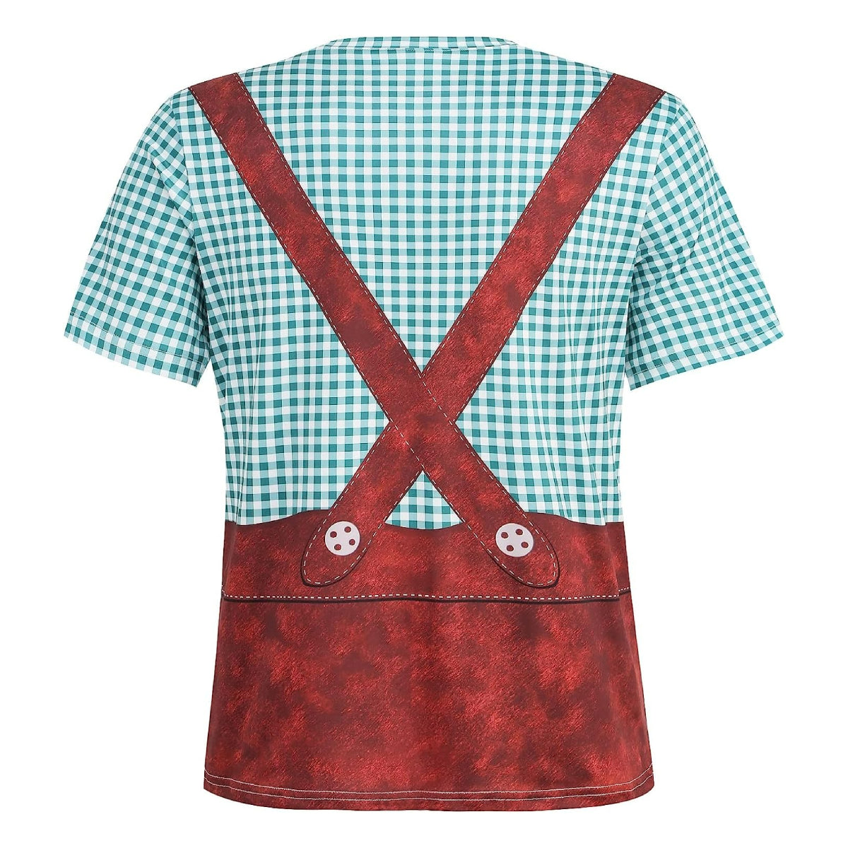 Bavaro – T-Shirt met Lederhosenprint – Jouw Outfit voor Bierfeest & Oktoberfest