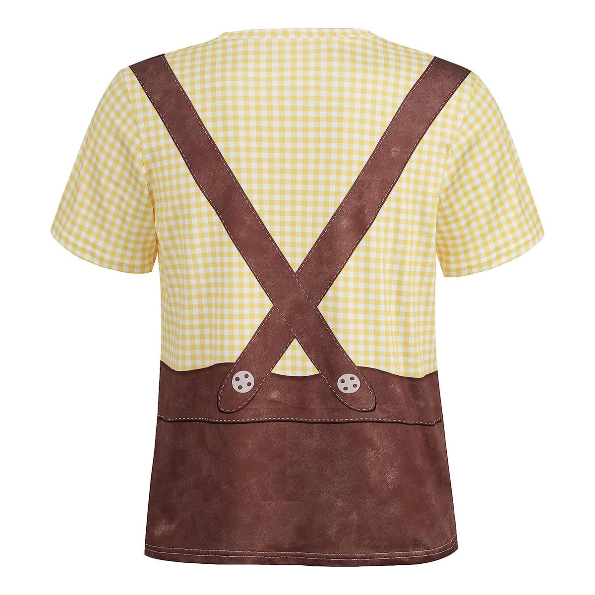 Bavaro – T-Shirt met Lederhosenprint – Jouw Outfit voor Bierfeest & Oktoberfest