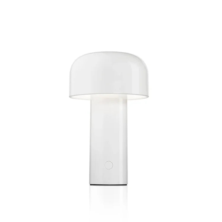 Lunavo HaloGleam Tafellamp – Draadloos, Oplaadbaar & Moderne Paddestoelvormige LED Verlichting