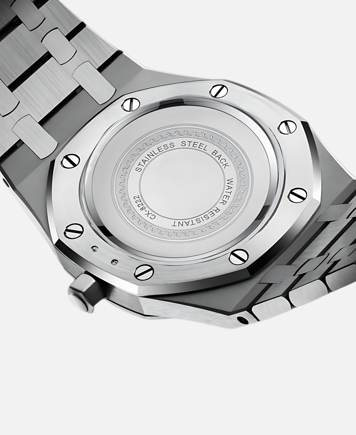 Herenhorloge – Saffierglas, Roestvrijstalen Kast & 5 ATM Waterdicht