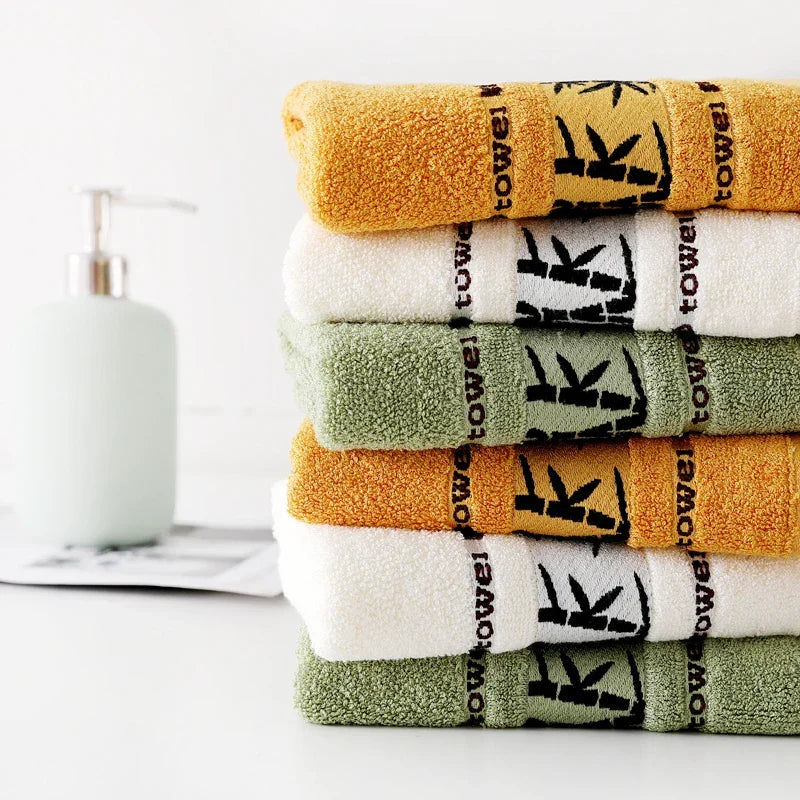Bambyra Handdoekset van Bamboevezel – Zachte Bamboevezel Handdoeken met Hoge Absorptie & Luxe Comfort voor Dagelijks Gebruik