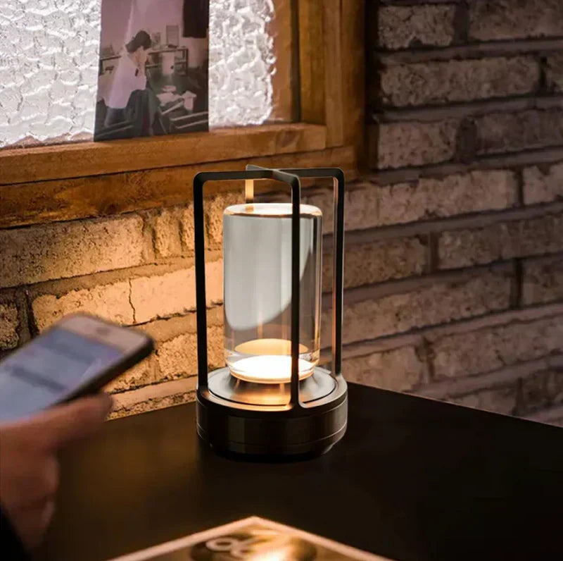 Lumora – Draadloze LED lantaarn warm licht – voor binnen en buiten gebruik!