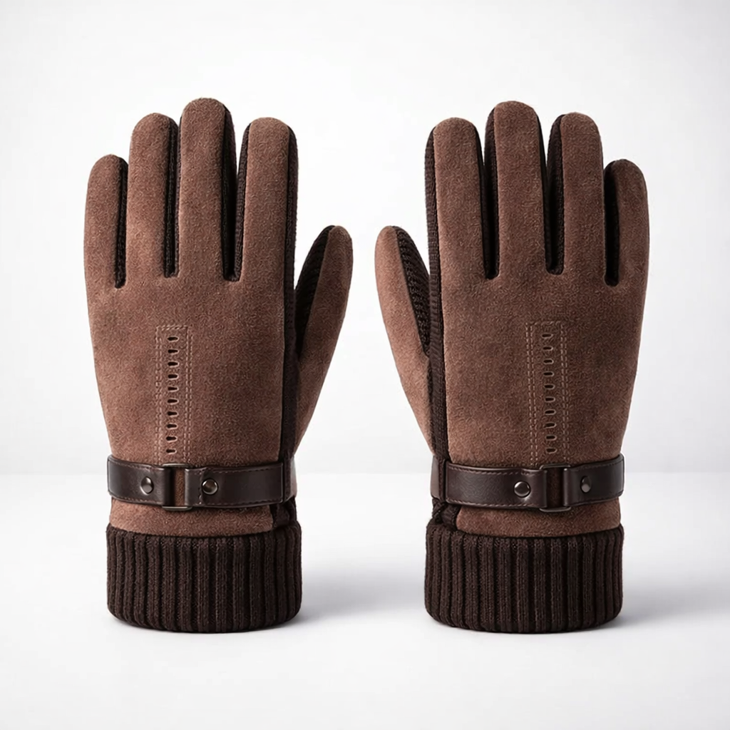 Herenhandschoenen Leer Winddicht | Warm & Touchscreen Geschikt VestraGear