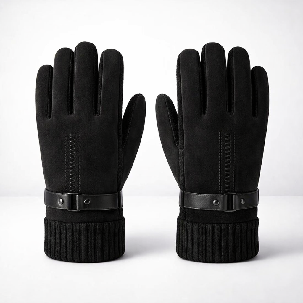 Herenhandschoenen Leer Winddicht | Warm & Touchscreen Geschikt VestraGear