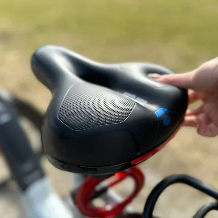 Velora Cloud Comfort Pro Fietszadel – Ergonomisch Gelzadel voor Pijnvrij Fietsen