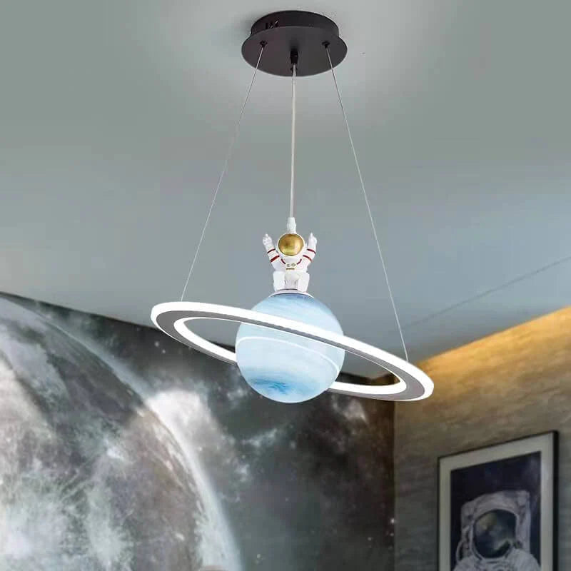 CosmoGlow Hanglamp – Kinderlamp met planeetdesign & energiezuinige LED-verlichting