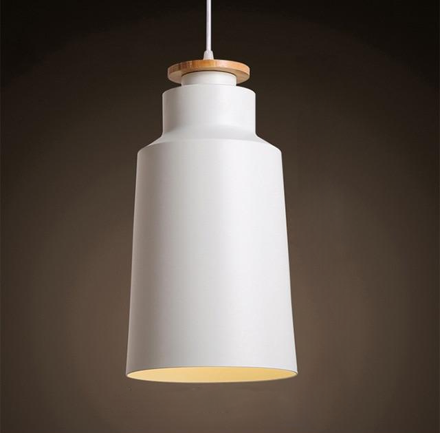 Solvéra Hanglamp – Metalen & Houten Design, Scandinavisch, Verstelbaar Snoer